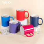 WUJOSUB Tazza magica in ceramica da 11 once Tazza cambia colore per sublimazione