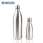 WUJO 17oz/500ml Sublimationsblank doppelwandige Edelstahlflasche in Cola-Form Weiß