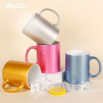 WUJOSUB New Design Ceramic Sublimation Mugs 11oz Pearl Sublimation Mug