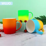 Fabbrica di tazze per sublimazione WUJOSUB 2 Tazza per sublimazione Tone Soft Touch per fai da te
